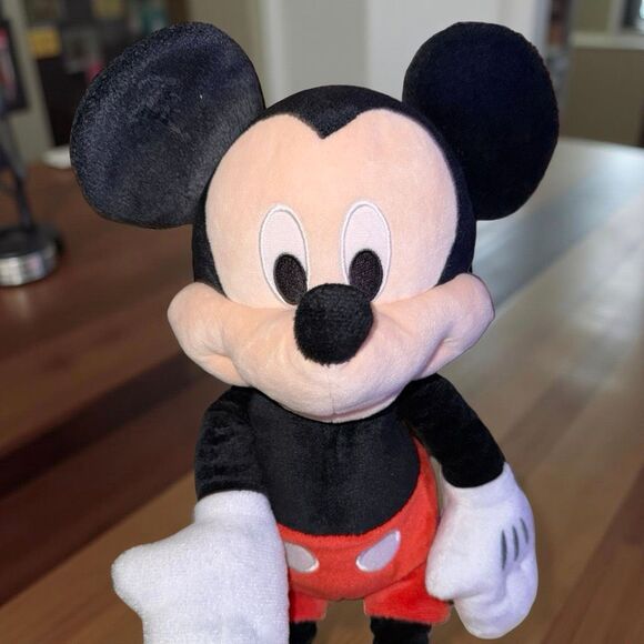 Just Play Disney Jr Mickey Mouse Plushie Stuffed Animal 13” - Picture 2 of 4